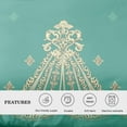 thumbnail image 2 of 3 Piece All Season Bedding Queen size Comforter Set, Ultra Soft Polyester Elegant Bedding Comforters, 2 of 5