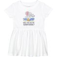 thumbnail image 3 of Inktastic Will You Be My Godfather? Elephants Moon and Stars Girls Baby Dress, 3 of 5