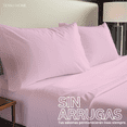 thumbnail image 2 of Sábanas ultrasoft IND Tesso Home Rosa Claro, 2 of 5