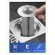thumbnail image 5 of Filtro de Acero Inoxidable para Desagüe de Suelo | Colador para Desagüe de Lavabo | Protector de Malla Antiobstrucción Duradero para Desagües de Cocina y Suelo, 5 of 5