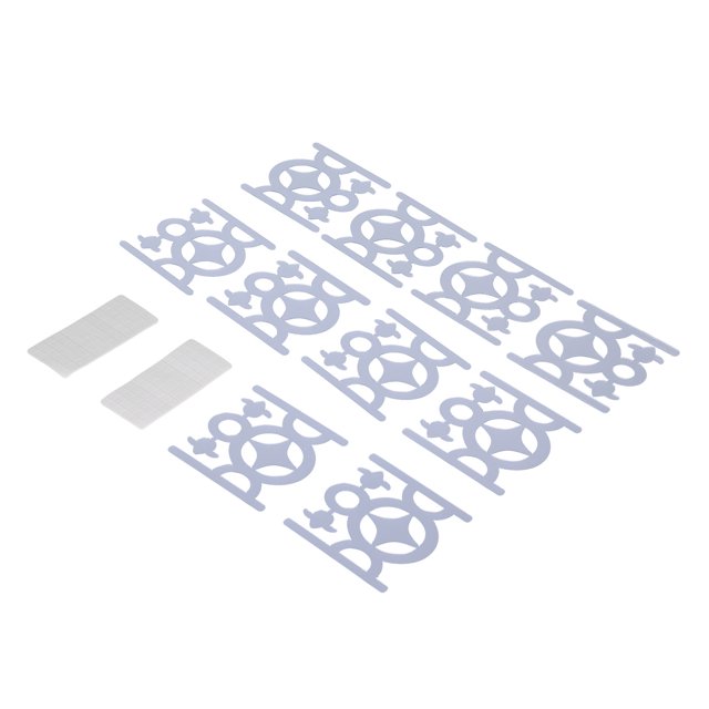 Etiquetas engomadas de la pared etiqueta engomada plástica brillante de la línea de la cintura para la decoración casera para la mujer Octpeak Otros