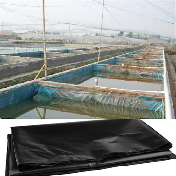 High Density Polyethylene Pond Cover - 2m x 3m - Black - For Fish Ponds, Streams, Fountains and Water Gardens