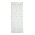 thumbnail image 3 of 100x250cm Cortinas de Ventana Panel Gasa Apagón Patrón de Hoja Habitación café Sunnimix Cortina de gasa, 3 of 7