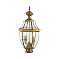 thumbnail image 7 of Livex Lighting Monterey 2 Light Outdoor Post Lantern, 7 of 7