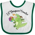 thumbnail image 3 of Inktastic Lil' Dungeon Crawler Cute Dragon Boys or Girls Baby Bib, 3 of 4