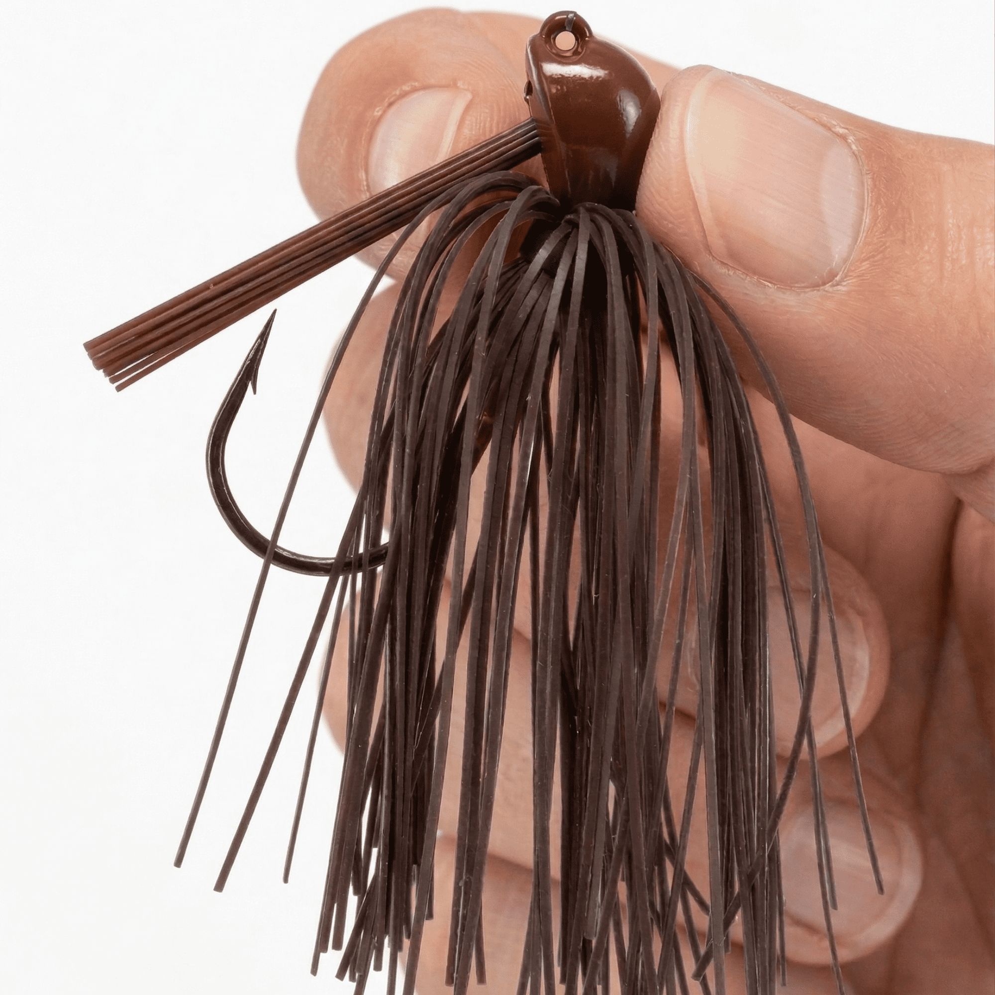 Buckeye Lures 1/2 oz brown, G-Man flipping jig