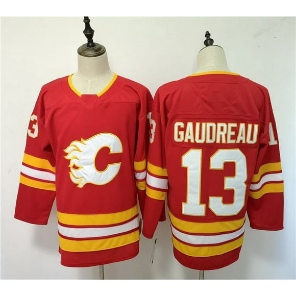 NHL jerseys Flames ice hockey jerseys Calgary Flames nhl hockey uniforms foreign trade jerseys
