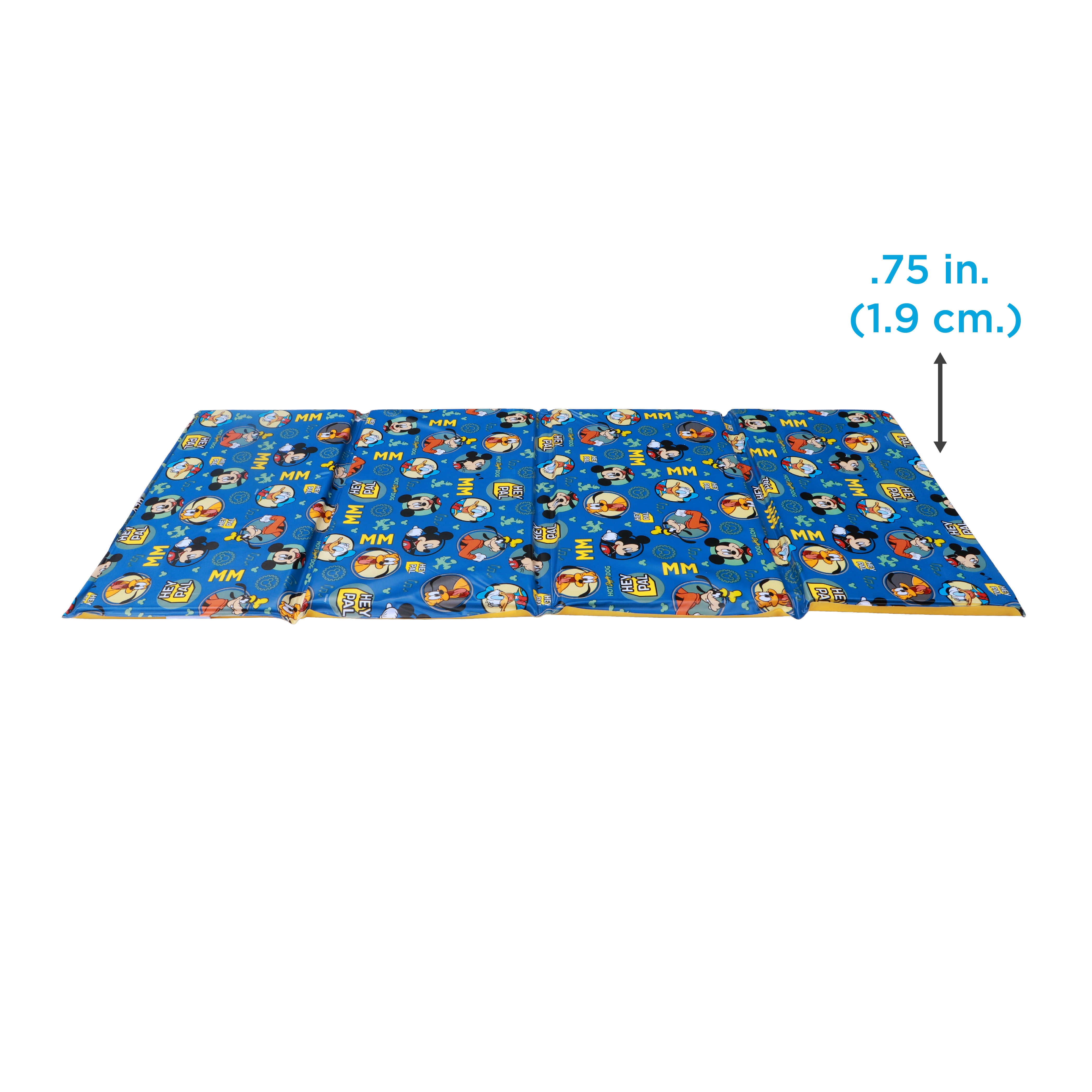 Disney Mickey Mouse Toddler/Child Foam Nap Mat, Blue