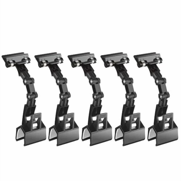 5 Pack Adjustable Document Holder Flexible Rotatable Paper Copy Stand Clip For Typing Reading Office Desk