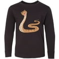 thumbnail image 3 of Inktastic Pi-thon Pi Day Python Pun Snake Long Sleeve Youth T-Shirt, 3 of 5