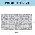 thumbnail image 3 of Blue Floral Fluorescent Light Covers, Farmhouse Vintage Flower Leaf Botanical Magnetic Light Covers for Ceiling Lights, Fluorescent Ceiling Shade Filters for Classroom Bedroom Office 4x2Ft x 3PCS, 3 of 8