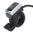 thumbnail image 1 of Thumb Throttle, 106DX Finger Throttle Accelerator Handle Thumb Throttle Electric Scooter Throttle with Switch Battery Status for Handlebars with 22.3mm Caliber, 1 of 7