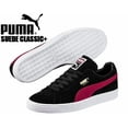 thumbnail image 2 of Men's PU & MA Suede Classic Sneakers US 8.5 D Black TIBETAN RED, 2 of 4