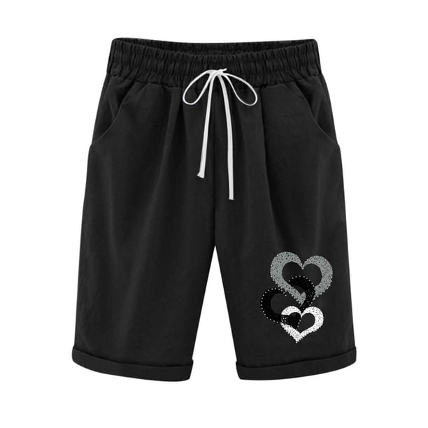 Pantalones Cortos Casuales de Cintura Elástica de Béisbol Impresos, Pantalones de Pijama con Cordón para el Hogar, la Playa, la Ropa de Dormir Y el Uso Diario