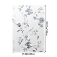 thumbnail image 3 of Frosted Glass Window Film Electrostatic Pattern Window Sticker Peony Glass Film Glass Sticker Window Household Light Transmission Bathroom Bathroom Glass Film Frosted Glass Film, 3 of 6