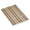 Light Beige, variant on Walbest 18" x 12" Bamboo Tea Set Mat Table Place Mat Non-Slip Anti-scalding Table Decor Mat for Kitchen Dining Room, Multi-Colored