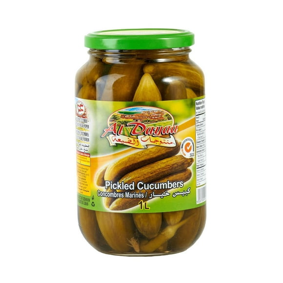 Al Dayaa Pickled Cucumbers, 1L