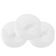 thumbnail image 3 of Baozi Mold Manual Stuffed Bun Maker Tool Reusable Plastic Kitchen Accessory White 3pcs, 3 of 5