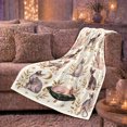 thumbnail image 6 of Hairless Sphynx Cats Gold Laurel Crescent Moon Art, Festive Pet Portrait Pattern, Warm Flannel Blanket for Living Room and Bedroom, Cat Lovers Christmas Gift, Pet Lover Home Decor, 6 of 9