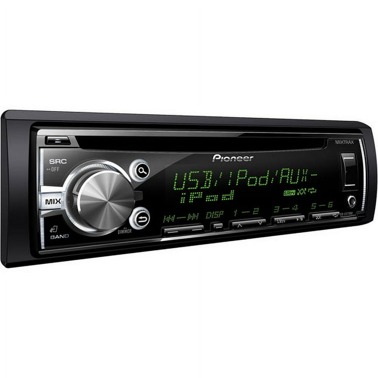 Pioneer DEH-X3710UI Single CD Receiver, Apple iPod and Pioneer DEH-X3710UI Single CD Receiver, Apple iPod and