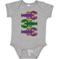 thumbnail image 3 of Inktastic Mardi Gras Celebration Funny Crawfish Boys or Girls Baby Bodysuit, 3 of 5