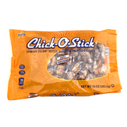 Chick-O-Stick Peanut Butter & Toasted Coconut Hard Candy, 10 oz, Regular Peg Bag