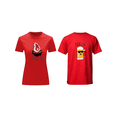 thumbnail image 2 of Playera Duo Parejas Con Impresion De La Pareja Perfecta Con Cerveza 14 De Febrero San Valentin Color Rojo Talla Grande Marca Emil SaEs, 2 of 4