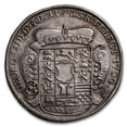 thumbnail image 2 of 1704 German States Brunswick Silver Wild Man Thaler AU, 2 of 2