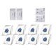 thumbnail image 1 of 10 Uds bolsas de polvo de eficiencia 3D YONGSHENG Compatible con Gn Airclean, 1 of 5