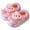 Pink, variant on shoper Girls Winter Slippers Warm Fuzzy Indoor Cartoon Bear Design Comfortable Non- Thick Sole For Kids And Toddlers