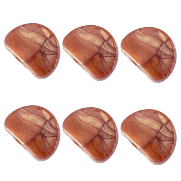 TISHITA 5x6 Pièces Tuning Pegs Machine Têtes Poignée pour les Pièces de Guitare Café