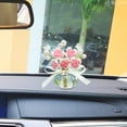 thumbnail image 6 of WLPZXP Car Dashboard Rose Decor Decorative Sculpture for Women Girl Restaurant Pink, 6 of 9
