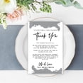 thumbnail image 2 of Koyal Wholesale Ultimate Gray Watercolor Wedding Thank You Place Setting Cards for Table Reception Dinner Plates, 56-Pk, 2 of 5