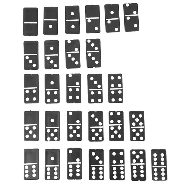 Jeu de société pour enfants LHCER, 28 pièces / ensemble jeu de cartes Domino  jeu de société interactif pour enfants pour adultes enfants, Domino 