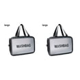 thumbnail image 4 of Yuarrent Bolsa de de viaje portátil para mujer Almacenamiento de maquillaje impermeable transparente para mujer Type6 NO6, 4 of 6