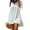White, variant on Summer Swimsuit Coverups for Womens Chiffon Bikini Swimwear Beach Cover-Ups Ladies Loose Pom Pom Shirt Dress