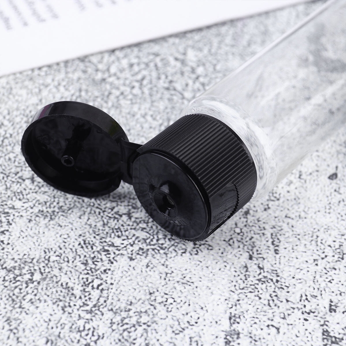 OFFIGAM 24Pcs Compact Refillable Plastic Bottles for Travel and Skincare