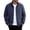 #03 Dark Blue 【Mix, Match & Rotate: Stock Up on Daily Colors】, variant on Men's Lightweight Jacket Long Sleeve Casual Windbreaker, Tactical Work Shirts Style, Breathable Outdoor Hiking Safari Coat,L