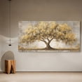 thumbnail image 7 of Canvas Wall Art for Living Room - Large Yellow Tree of Life Canvas Prints, Modern Abstract Nature Painting for Kitchen Bedroom Office Wall Decor, 7 of 7