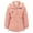 Pink, variant on Vedolay Winter Long Coats for Women Patchwork Winter Hooded Coat Zipper Up Outwear with Pocket Pink,XL