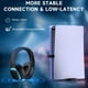 thumbnail image 5 of Ecomoment Audífonos Inalámbricos para Juegos para PS5, PC, Switch, Mac con Bluetooth 5.4, Audífonos PS5 USB de 2.4GHz con Micrófono, Audífonos para Juegos con Luz RGB, 70H de Duración de Batería, Neg, 5 of 7