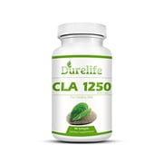 CLA 1250 Mg 90 Count 80% Conjugated Linoleic Acid, DureLife CLA 1,250 Is A Weight Management Diet Supplement Fat Burner And A Non-GMO Natural Weightloss Supplement By Boosting The Metabolism