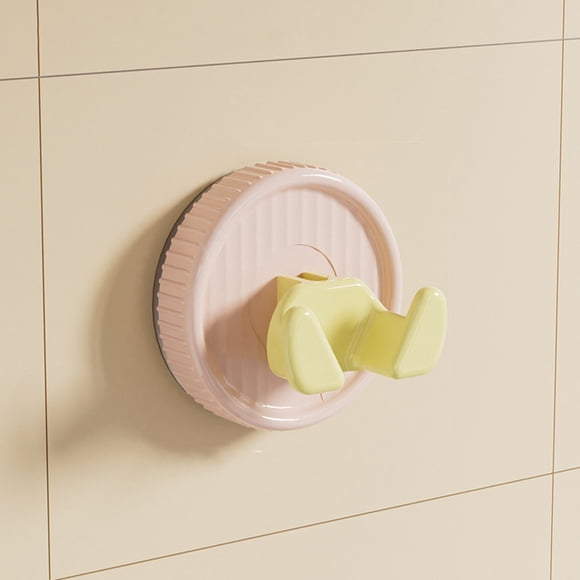 Vacuum Suction Cup Hook for Wall Socket | Adhesive Plug Holder and Cable Organizer | No Drill Installation for Kitchen, Bathroom, and Home Office | High Load-Bearing Plastic Hook Set
