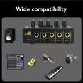 thumbnail image 3 of Stereo Sound Mixer, Individual Volume Control 4 Channel 1/4in Input Output Mini Sound Mixer  for Home Studio, 3 of 7