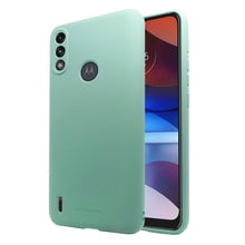 Funda Para Motorola Moto E7|E7i Power Molan Cano Silicon Suave Menta Mas Mica 9d 2pz
