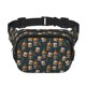 thumbnail image 1 of Balery Cigar Mochila Cinturón para Mujeres y Hombres, Bolsa de Cintura Impermeable de Doble Capa con Correa, 1 of 8