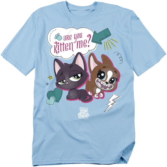 Littlest Pet Shop T-Shirt Are You Kitten Me Unisex Graphic Tee For Men & Women