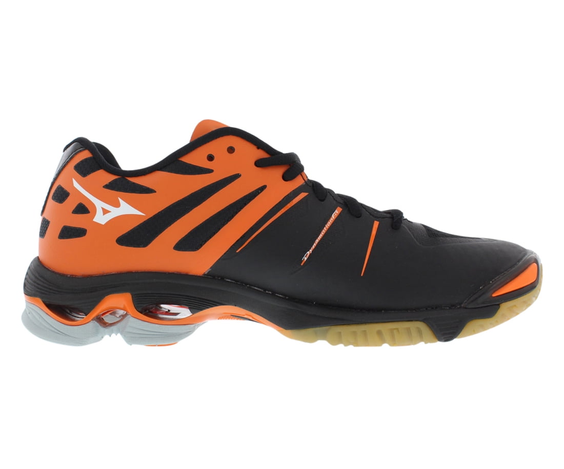 Mizuno Women's Wave Lightning Z Black/White/Orange Ankle