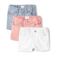 thumbnail image 1 of Pantalones cortos The Children's Place para niñas pequeñas, paquete de 3 unidades, 1 of 3