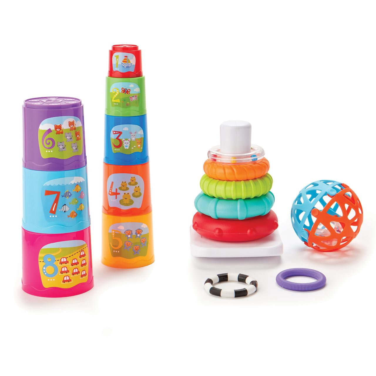 Kindie2台セット Kidoozie Wobbly Stacking Moose - Fun & Skillfull Stacking Game for